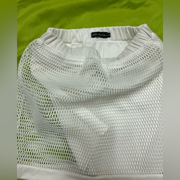 ♥️ FREE with any purchase 🙏🏽 NWOT ⭐️ Little girl lies mesh mini skirt size M - Picture 4 of 15